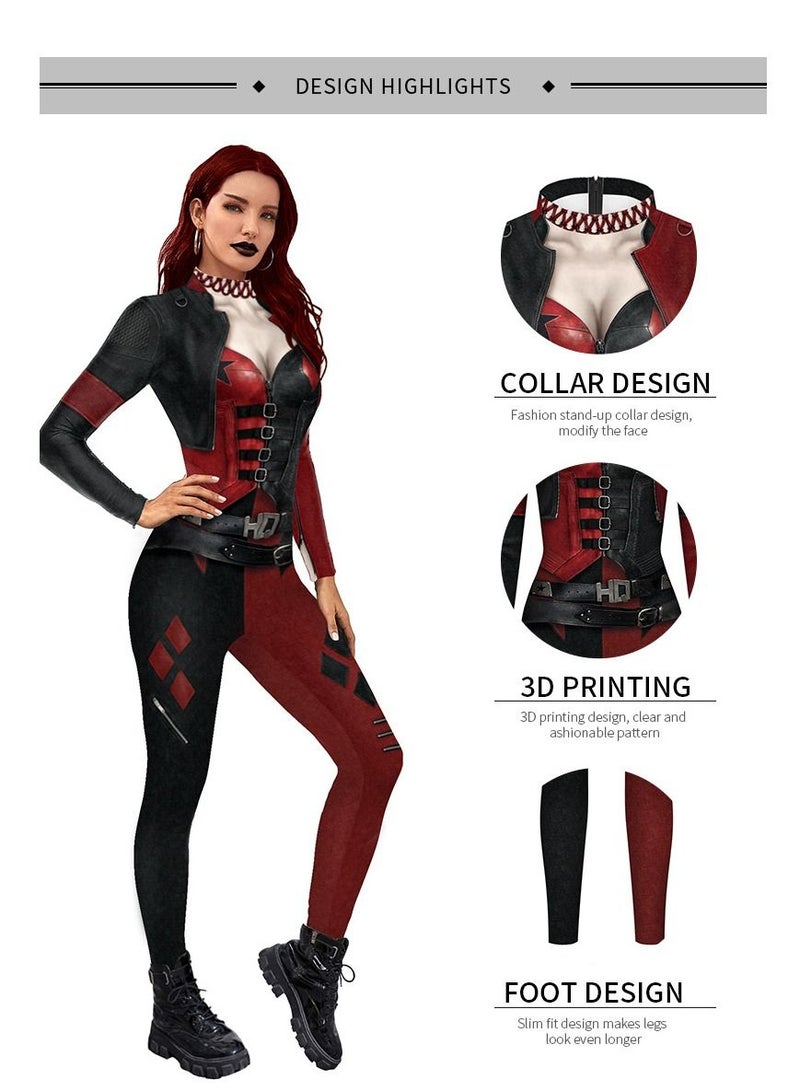 Bluejw Catsuit Cosplay Costume Set - Image 3