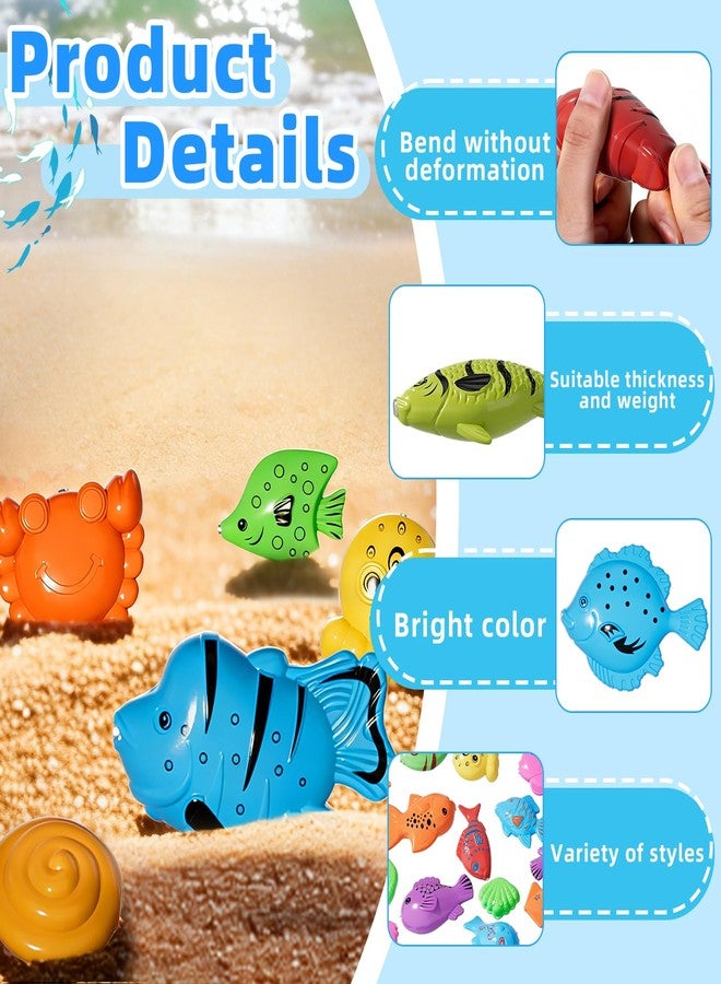 BLmukce Magnetic Fishing Game Toys with Inflatable Pool for Toddlers 1-3 3-5, Kids Bathtub Pool Water Table Toys, Birthday for 2 3 4 5 6 Year Old Boys Girls - Image 3