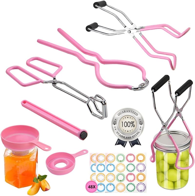 Daiphelim Canning Kit, Canning Supplies Starter Kit, Stainless Steel Canning Set Tools for Beginners, Canning Utensils & Essential for Water Bath & Pressure Canner, Canning Accessories for Pot - Image 1