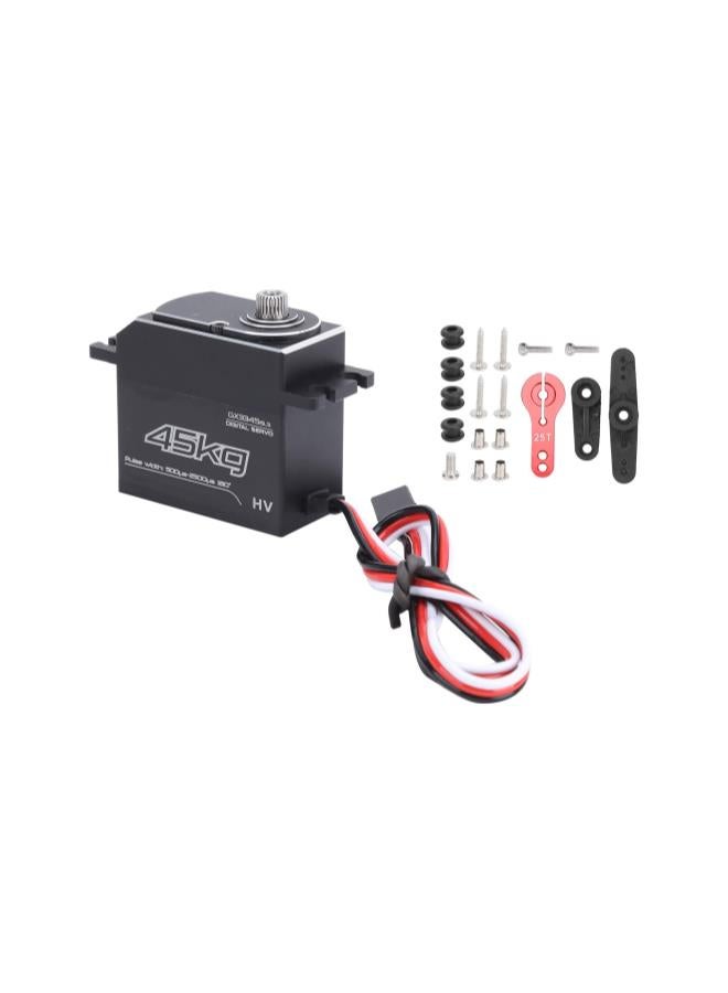 RC Metal Servo 45KG 5 8.4V Full Metal Waterproof Servo for 1/8 1/10 RC Remote Control Car Boat