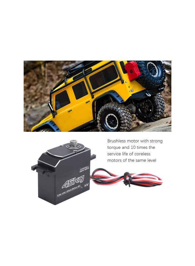 RC Metal Servo 45KG 5 8.4V Full Metal Waterproof Servo for 1/8 1/10 RC Remote Control Car Boat