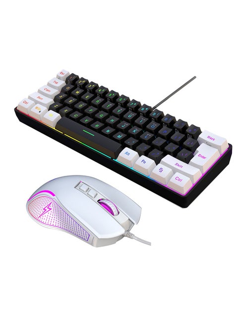 Gaming Wired Keyboard With Mouse Set