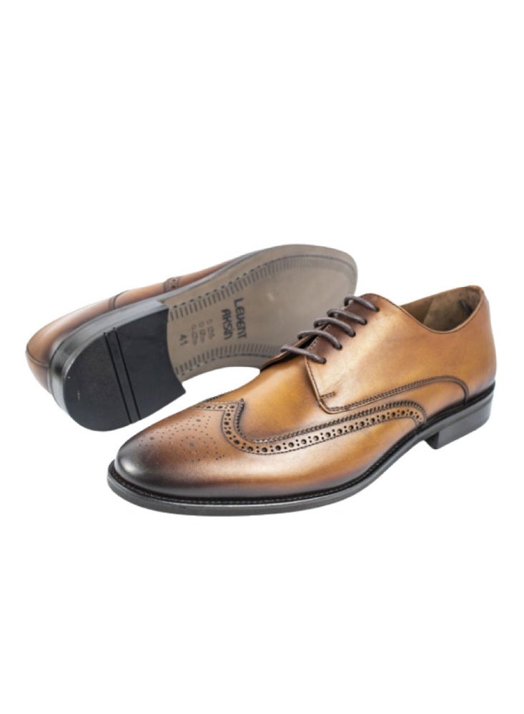Levent Classic Genuine Leather
 Lace Up Shoes - Image 2