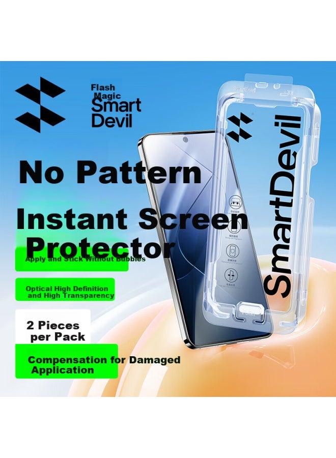 SmartDevil Shanmo [2-pack] Screen Protector For Xiaomi 14, Tempered Glass Film For Xiaomi 14 Smartphone, Hd Anti-fingerprint Full Screen Protective Film - Image 1