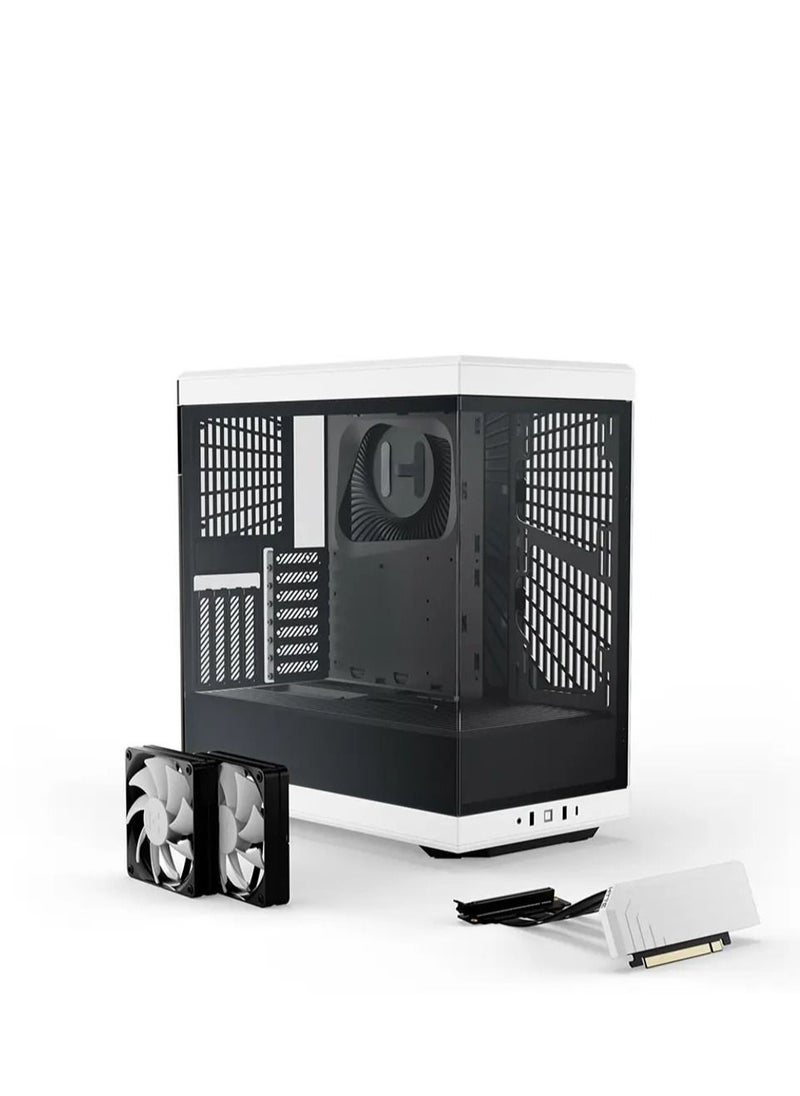 HYTE HYTE Y40 S-Tier Aesthetic Case ATX Mid Tower Computer Gaming Case - Black&White  - Image 2