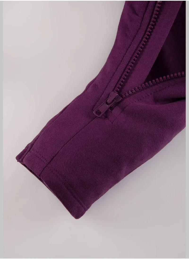 DeFacto BabyGirl Crew Neck Knitted Overalls