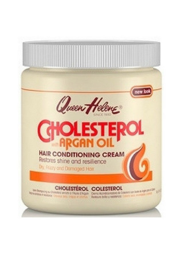Queen Helene Cholesterol Hair Conditioning Creme Argan Oil 15 Oz (Pack Of 3) - Image 2