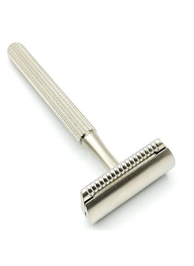 Parker Safety Razor Model 78R 3Piece Closed Comb Safety Razor With 5 Parker Platinum Blades Included (Satin Chrome)  - Image 1