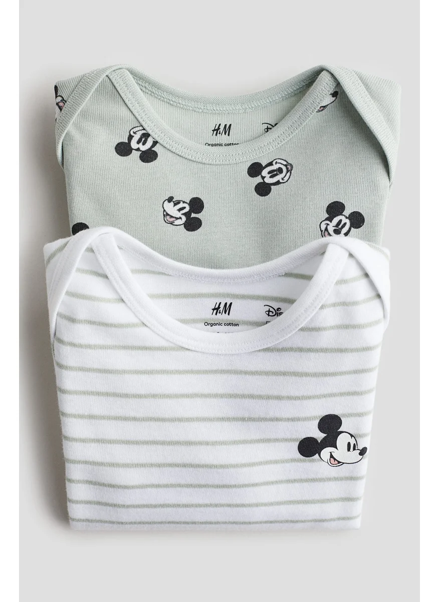 اتش اند ام 2-Pack Long-Sleeved Bodysuits