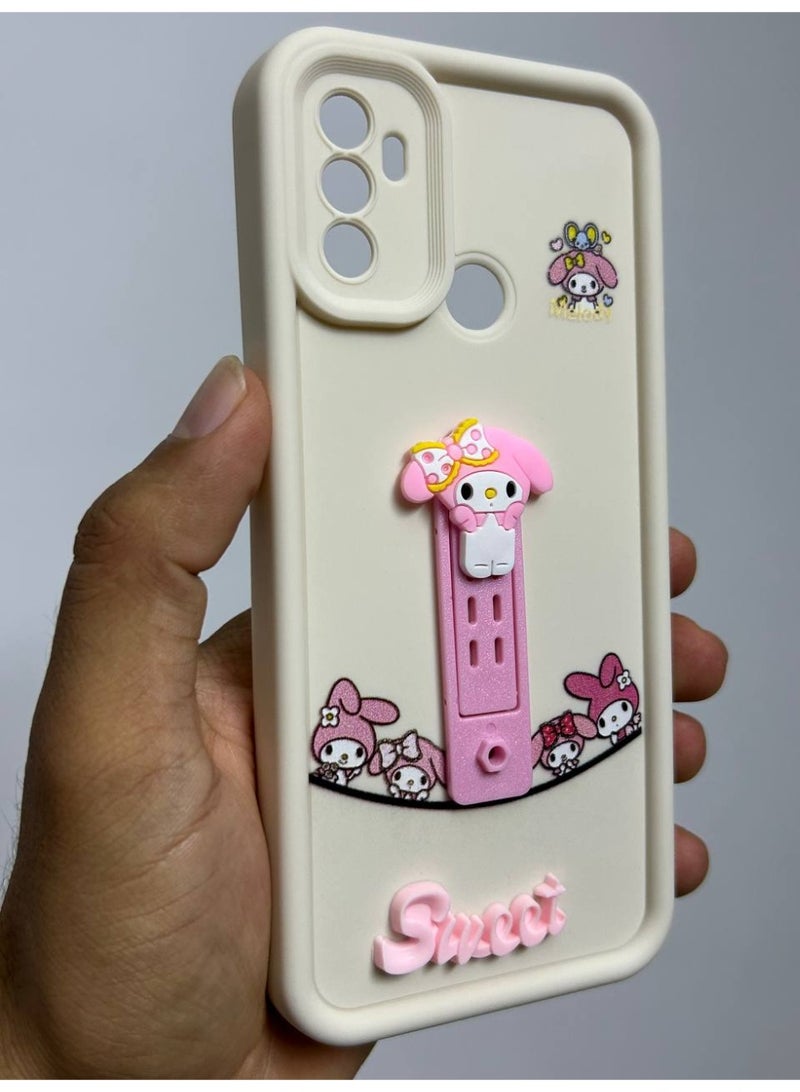 new cartoon-designed back cover with the word "Sweet" on it, compatible with the Oppo A53 2020 phone. - Image 1