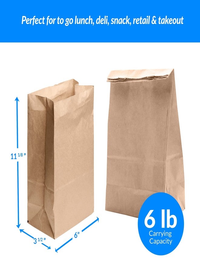 Reli. Brown Paper Bags | 500 Count | Paper Lunch Bags Ideal for Small Lunches and Crafts | Perfect for Sandwiches and Snacks - Image 4