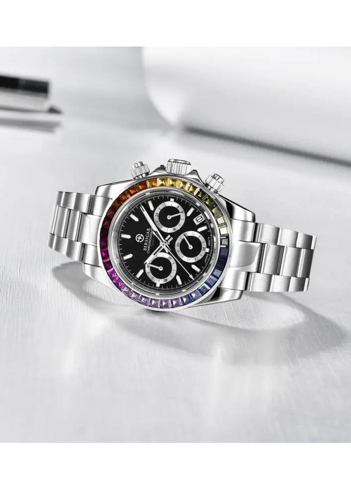BERSIGAR - Bersigar BG-1664 Luxaura Design Stainless Steel Water Resistant Watch - Image 1