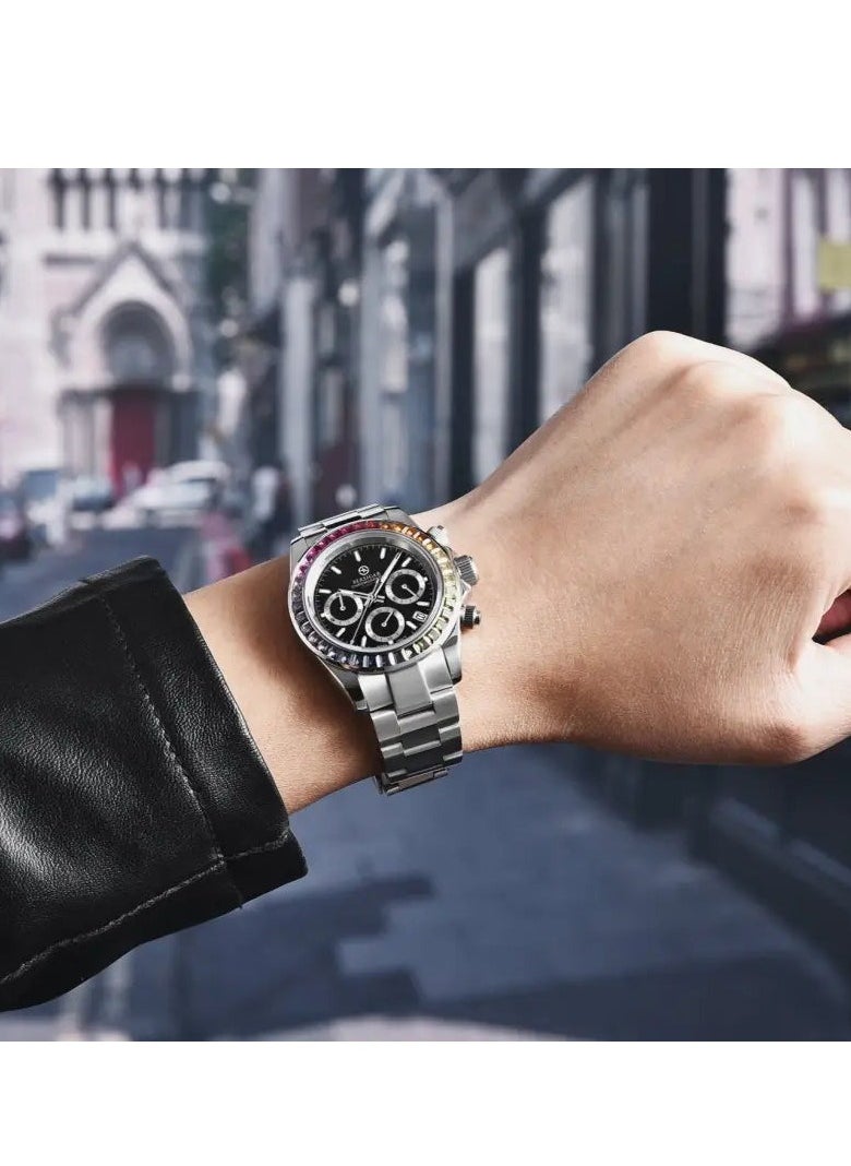 BERSIGAR - Bersigar BG-1664 Luxaura Design Stainless Steel Water Resistant Watch - Image 1