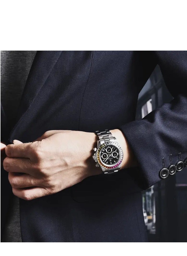BERSIGAR - Bersigar BG-1664 Luxaura Design Stainless Steel Water Resistant Watch - Image 1
