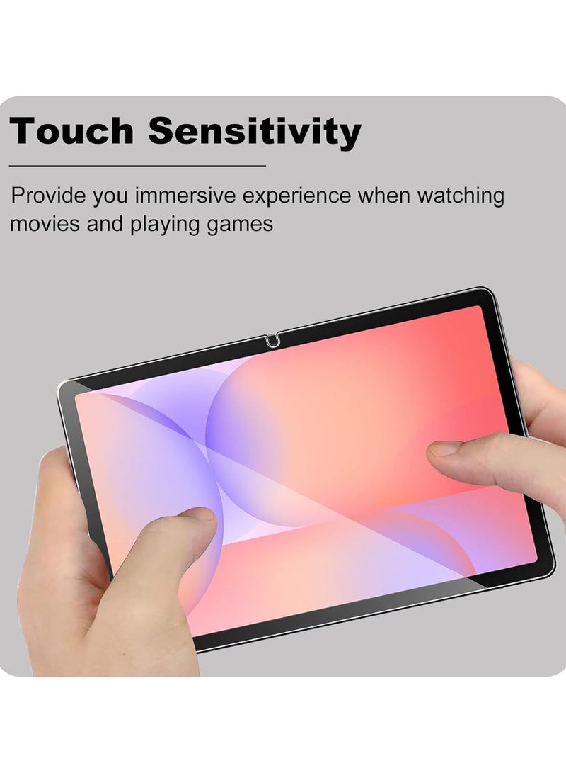 【2-Pack】 Screen Protector Compatible with Samsung Galaxy Tab S10 Lite 10.9-inch 2025 Tempered Glass Film, 9H Hardness Scratch-Resistant Protector, Ultra-Clear Bubble-Free - Image 5