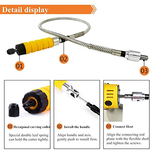YUCHENGTECH Electric Wood Chisel Carving Tool - Image 3