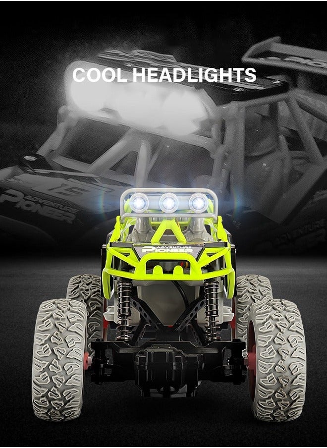 GROIC 1:20 RC Car Toys, Off Road Remote Control Cars, All Terrains Electric Toy Offroad Climbing Racing High Speed with Led Lights and Rechargeable Battery  - Image 4