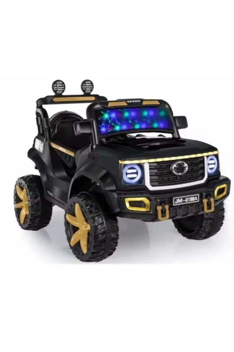 Black Jeep Car for Kids - Image 2