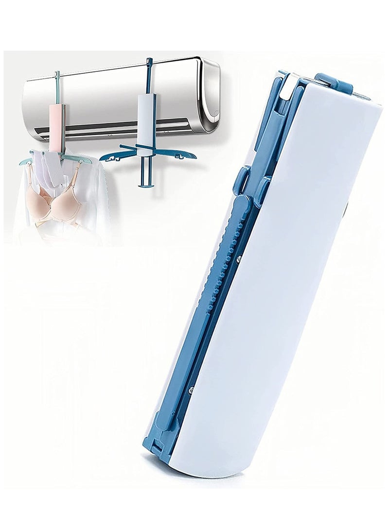 SYOSI Foldable Clothes Drying Rack, Portable Laundry Drying Hanging Rack Collapsible, Used for Drying Under The Air Conditioner On Rainy Days, The Best Choice for Hotel Travel - Image 1