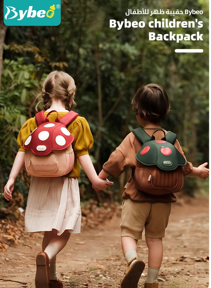 Bybeo Kids Backpack, Toddler School Bag, Small Kids Daypack, Baby Preschool Bag, Cute Cartoon Travel Bag for Baby Boys and Girls, Perfect for Kindergarten, Travel, School  - Image 2