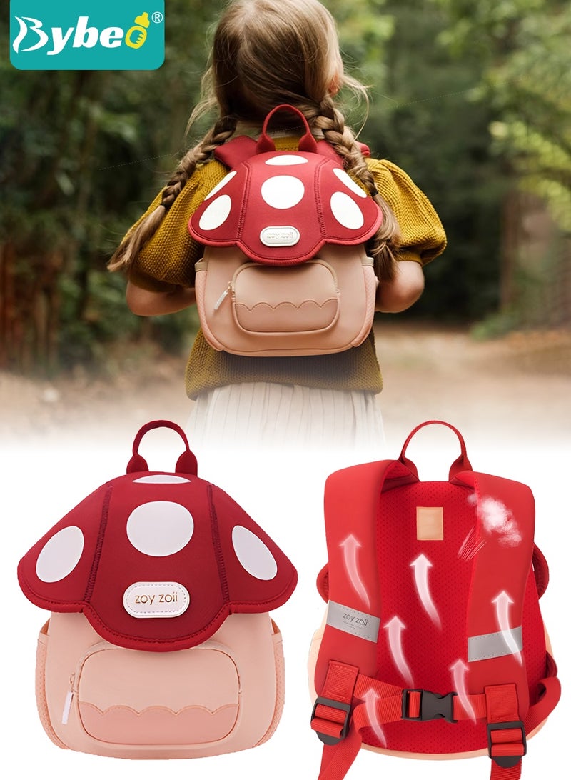 Bybeo Kids Backpack, Toddler School Bag, Small Kids Daypack, Baby Preschool Bag, Cute Cartoon Travel Bag for Baby Boys and Girls, Perfect for Kindergarten, Travel, School  - Image 1
