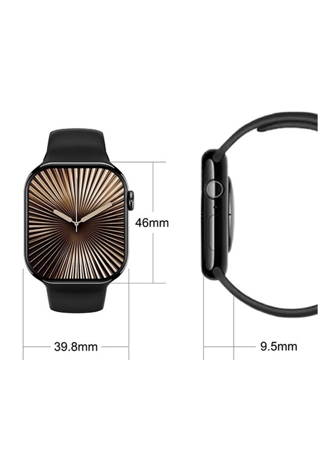 HAVEN TS10 Pro Smart Watch, HD Display, Bluetooth Calling, Health Monitoring GPS Sport Band, Multifunctional Watch, iOS and Android Compatible - Black - Image 2