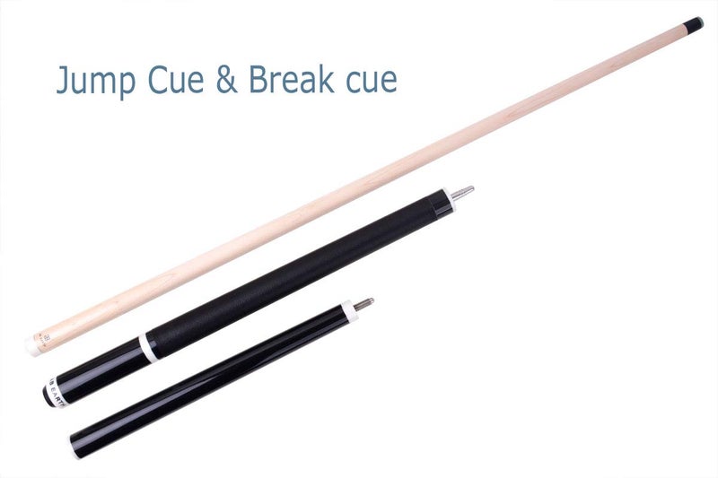 AB Earth Heavy 3-Piece Jump Break Cue 19oz/20oz/21oz/23oz/25oz/28oz (Black, 20oz) - Image 3