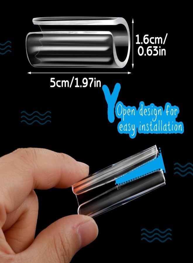 Yookeer 12 Pcs Bed Sheet Grippers Holders Bed Clips Mattresses Fasteners for Keeping Sheets and Mattresses Snug, Clear - Image 2