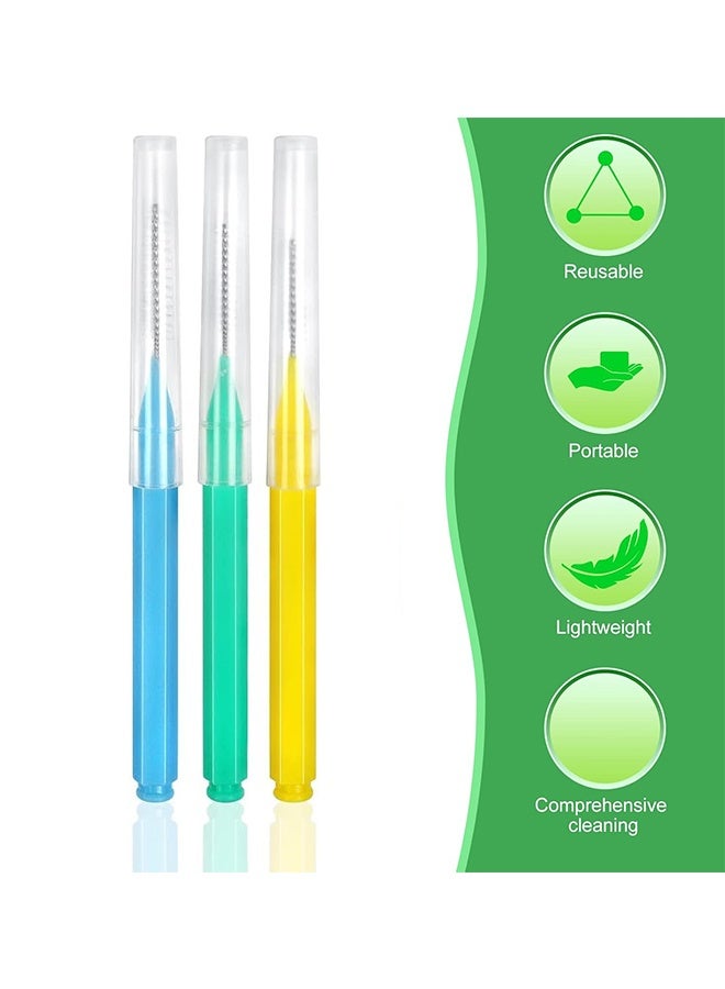 30 Pieces Interdental Brushes Dental Floss Toothpick Braces Brush Tooth Cleaning Tool Interdental Brush Tooth Care Tool - Image 4