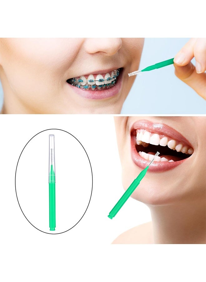 30 Pieces Interdental Brushes Dental Floss Toothpick Braces Brush Tooth Cleaning Tool Interdental Brush Tooth Care Tool - Image 2