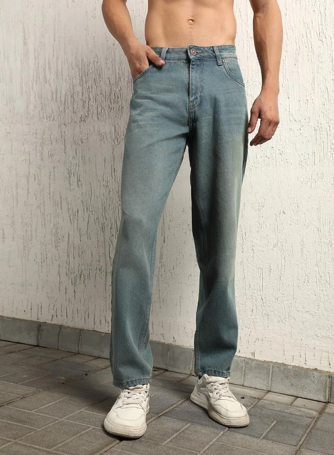 Hubberholme Indigo Jeans For Men