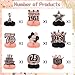 Refavor 75th Birthday Decorations Women 9PCS Rose Gold 75th Birthday Honeycomb Centerpieces Table Decorations Vintage 75 Years Bday Party Decor Supplies - Image 4