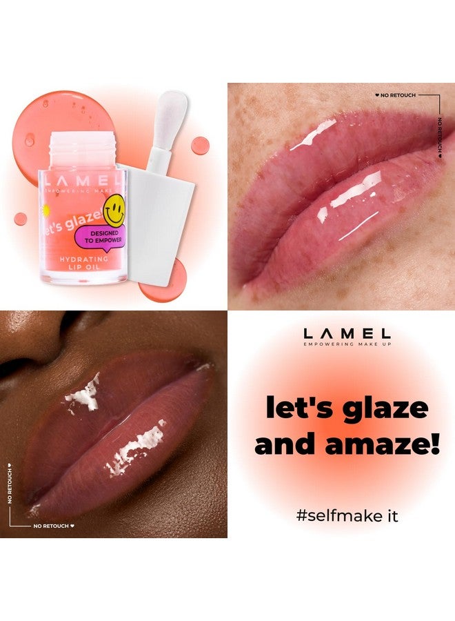 لاميل زيت الشفاه المرطب Let`S Glaze - ملمع الشفاه المرطب زيت النكهة - ملمع الشفاه بالزيت الدهني - علاج زيت الشفاه المرطب - ملمع الشفاه الممتلئ - ملمع الشفاه الشفاف - رقم 402 مربى الفراولة - Image 3