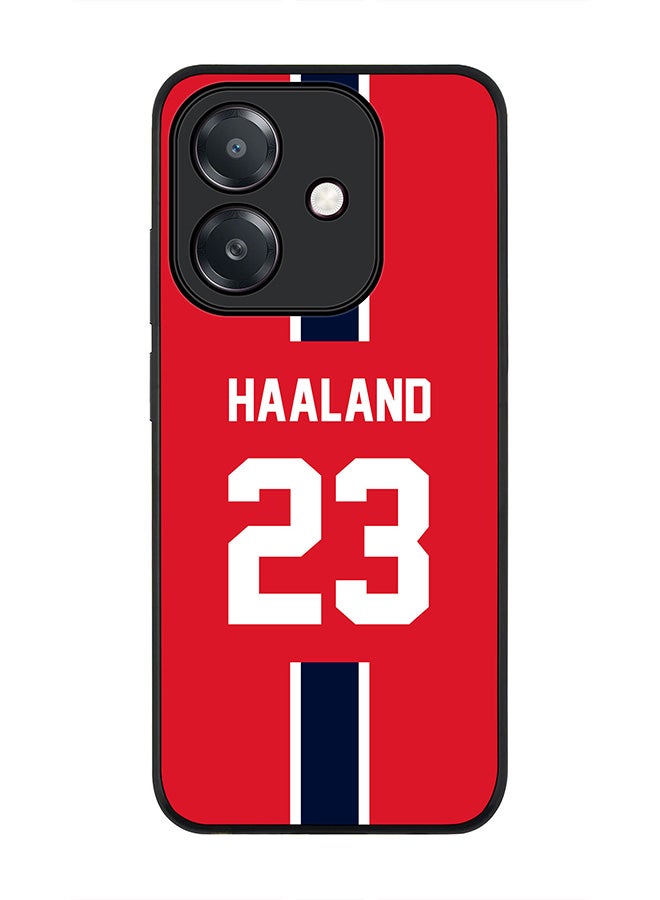 Stylizedd For Oppo A5i Case,Slim fit Camera Protection, Shockproof Thin Phone cover  - Football - Norway,  Haaland