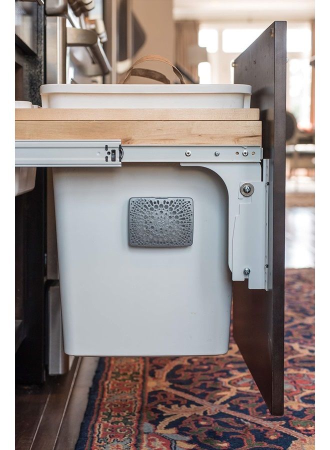 Fresh Wave Odor Removing Fresh Pod | 2 Refillable Fresh Pods & 2 Fresh Wave Packs | Safer Odor Relief | Natural Plant-Based Odor Eliminator for Small Spaces | Garbage Cans, Closets & Lockers - Image 3