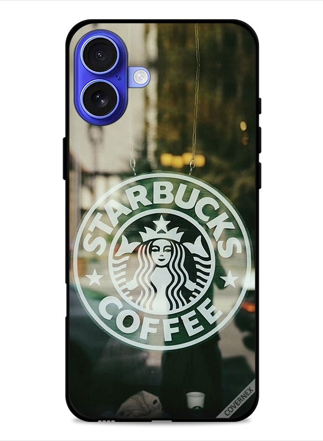 Covernex غطاء حماية آبل آيفون 16 لعشاق قهوة ستاربكس - Image 1