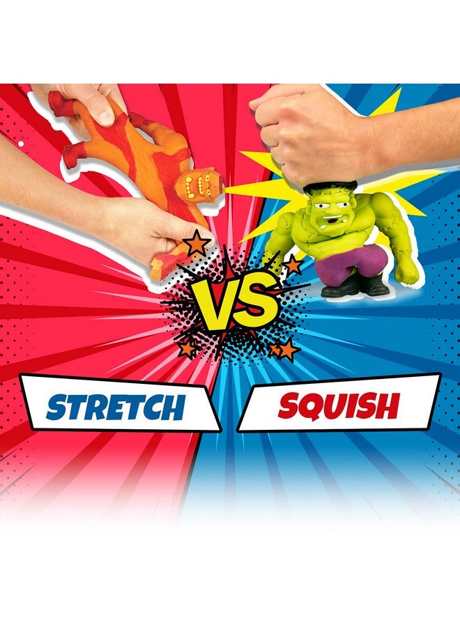 Ja-Ru Stretchy Monster Toy 3.5 Tall (1 Monsters Assorted) Halloween Action Figures Squish Pull Fidget Toy Stretching 400% His Size Anxiety Calming Stress Toy For Kid & Boy Toys Party Favor 43031S - Image 4