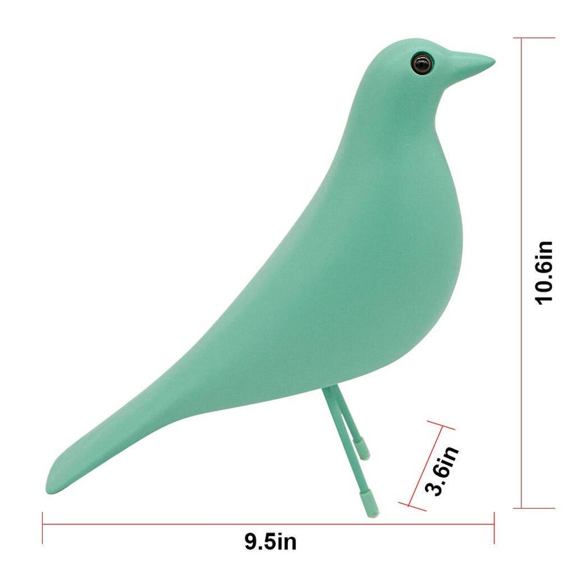 ThriBartLive Mid-Century Home Decor House Bird - Office Decor Desk Dove Ornament Arts Gift - Image 2