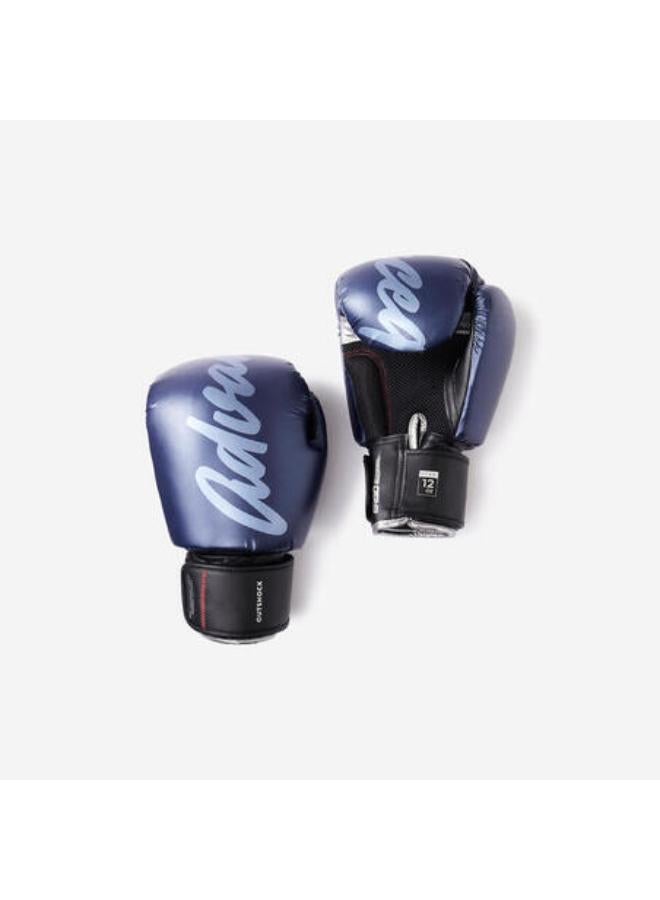 OUTSHOCK Adult Kickboxing and Muay Thai Gloves - Blue - Image 1