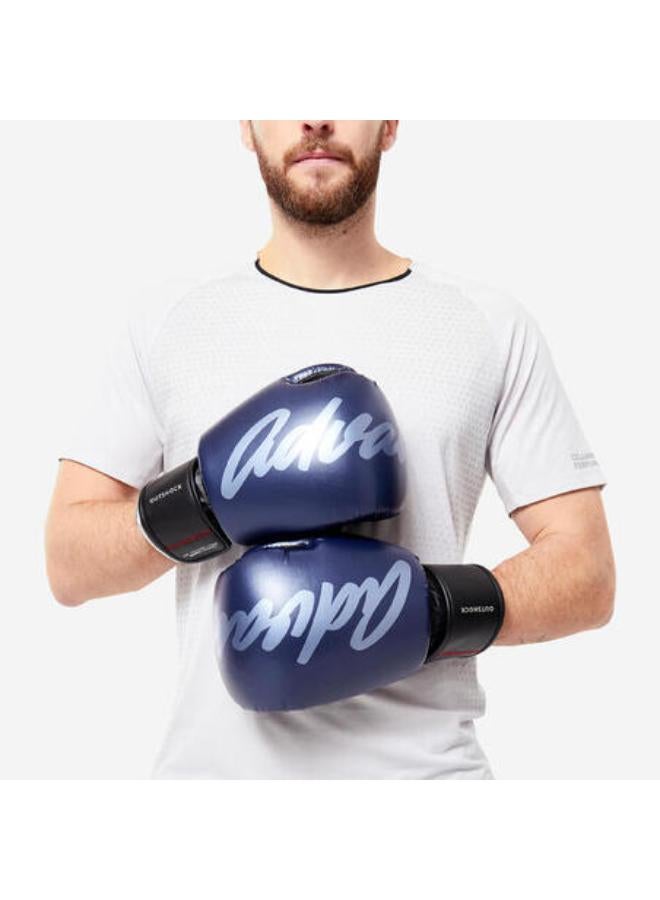 OUTSHOCK Adult Kickboxing and Muay Thai Gloves - Blue - Image 4