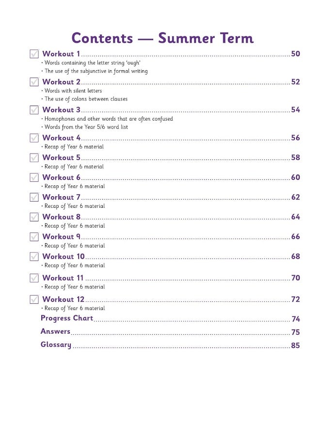 KS2 English 10-Minute Weekly Workouts - Year 6 - Image 5