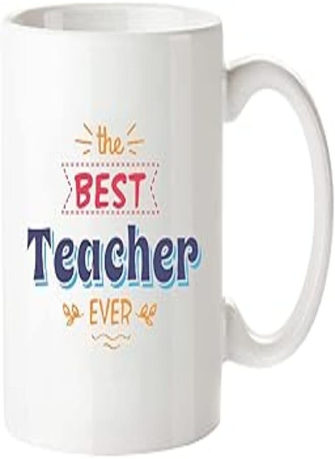 MEC| Best Teacher ever| Home| Kitchen| School| porcelain Coffee Mug| Cute Novelty Tea Cup Coffee Mug Cup For Espresso, Coffee, Tea & Espresso" Hot chocolate & Milk | Home & Kitchen Essentials |Gift - pzsku/ZEA037F753998D10599FAZ/45/_/1723236189/5b53b391-025c-4bbf-8515-45c886c830d5