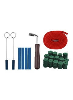 Piano Tuning Tools Professional Piano Tuning Hammer Wrench Lever Tool Kit with Strip Rubber Mutes Felt Balance Rail Punchings Piano Instrument Turning Maintenance Fastening Tool