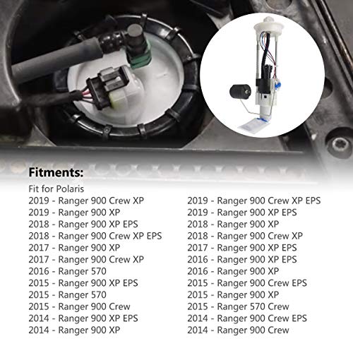 TIKSCIENCE 2521307 Fuel Pump Assembly for Polaris Ranger 900 570 XP Crew EPS 2014-2019 Electric With Module Retaining Nut Tank Seal Rubber Gasket - Image 4