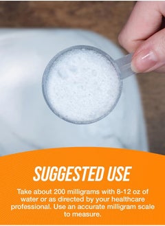 BULKSUPPLEMENTS.COM .com L-Theanine Powder - L-Theanine Supplement, L-Theanine 200mg - Amino Amino Supplement, Pure & Gluten Free, 200mg per Serving, 100g (3.5 oz) (Pack of 1)  - Image 4