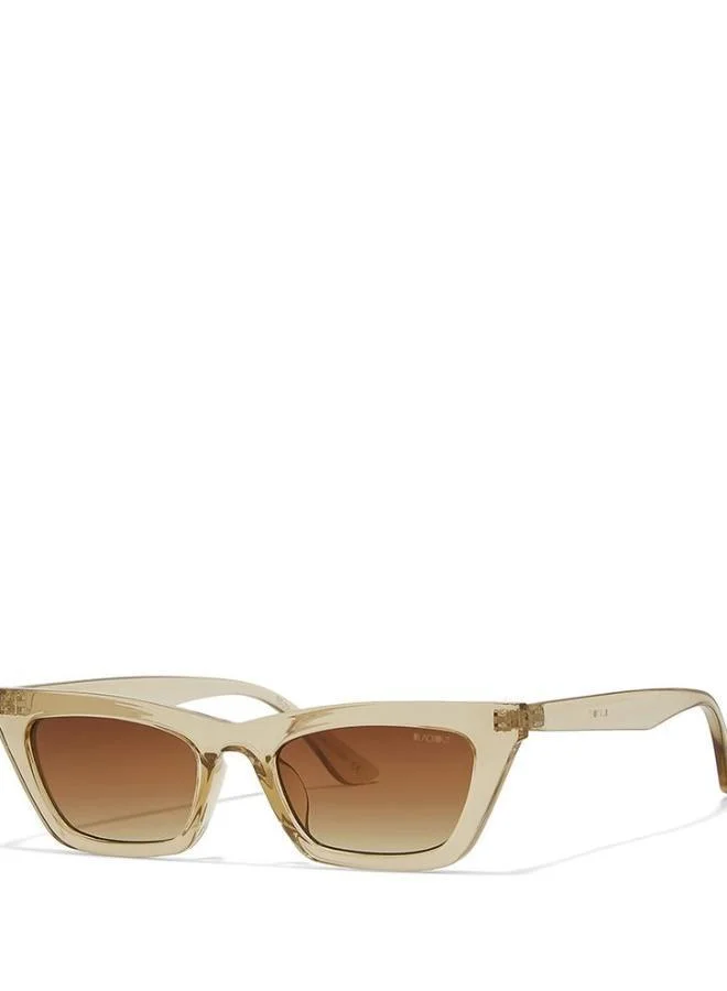 Blackout BlackOut BARE,Women Sunglasses, Cat Eye Sunglasses, UV Protection: UV400 (Beige,Brown)