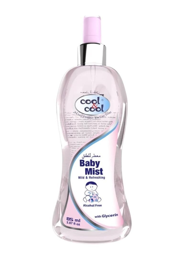 Cool & Cool Baby Mist Cologne 85ml  - Image 1