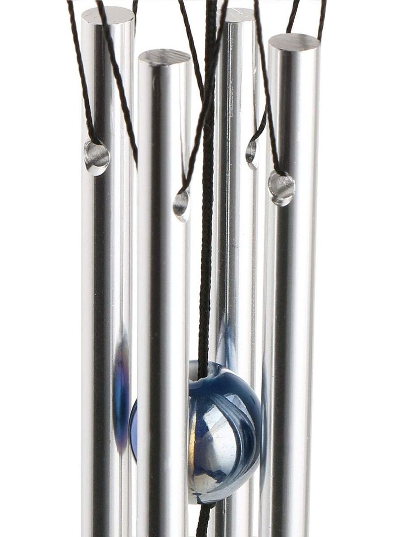 unime Wind Chimes, Creative Design 2 Pack Beautiful Garden Chimes, Portable Metal Wind Chimes for Home Garden Decoration, Small Size - Image 4