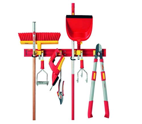 Wolfgarten Interlocken ® Tool Holder and Organizer (UMM, Standard, Red) - Image 1