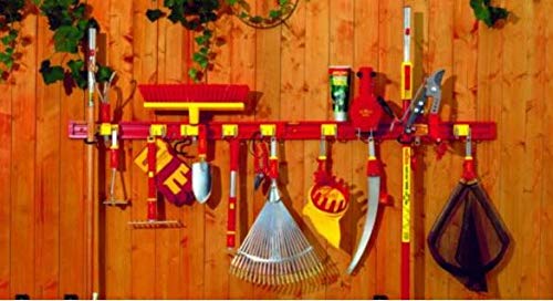 Wolfgarten Interlocken ® Tool Holder and Organizer (UMM, Standard, Red) - Image 2